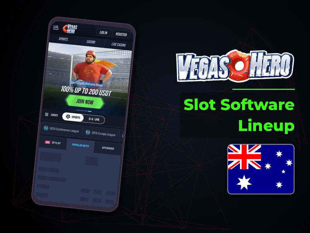 Vegas Hero - Slot Software Lineup