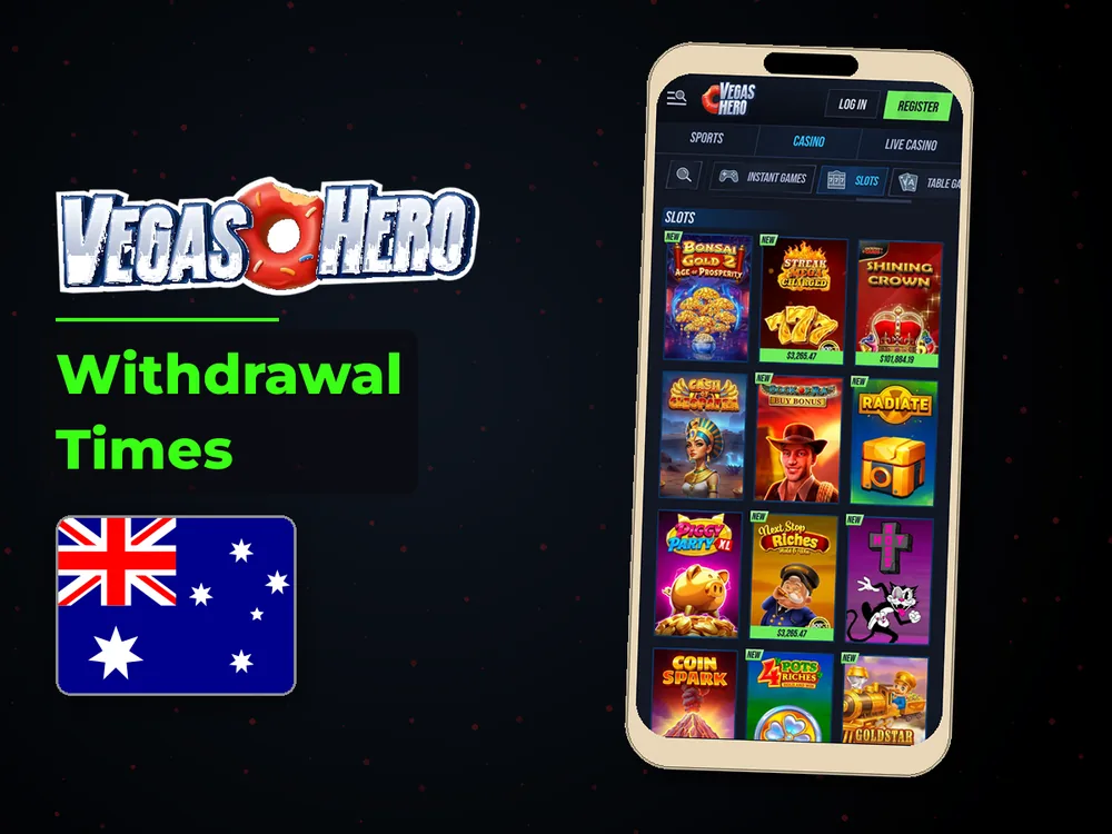Vegas Hero - Withdrawal Times
