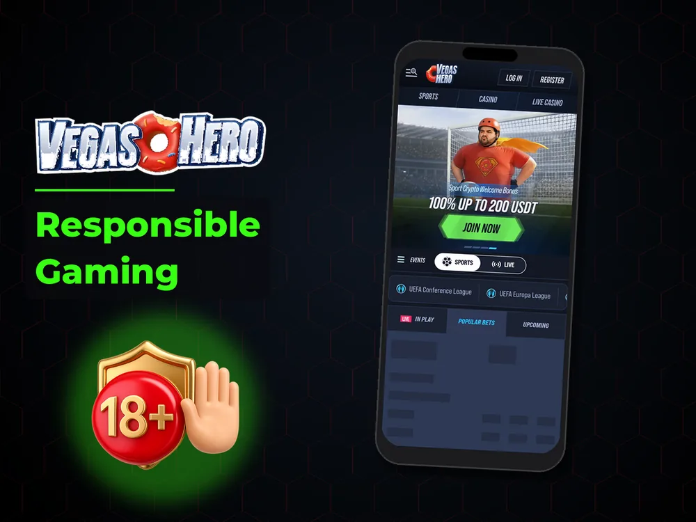 Vegas Hero - Responsible Gaming