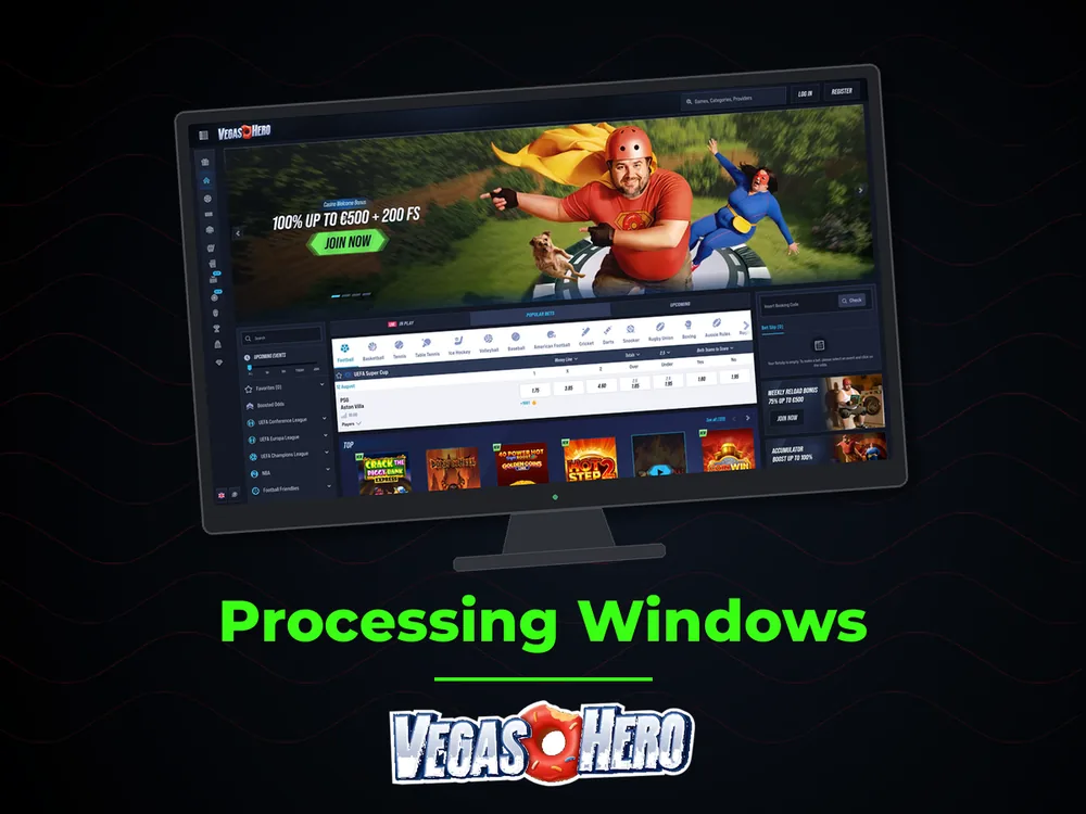 Vegas Hero - Processing Windows