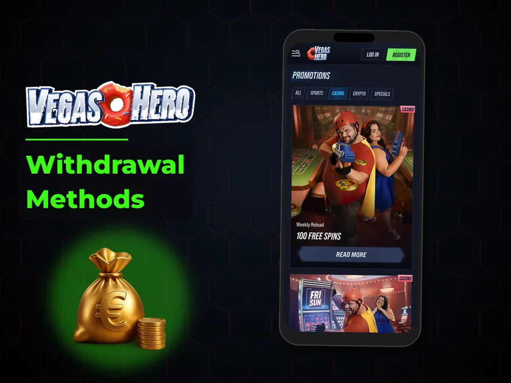 Vegas Hero - Withdrawal Methods