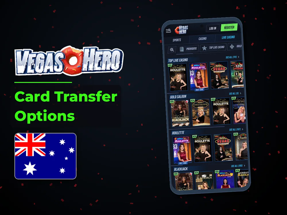 Vegas Hero - Card Transfer Options