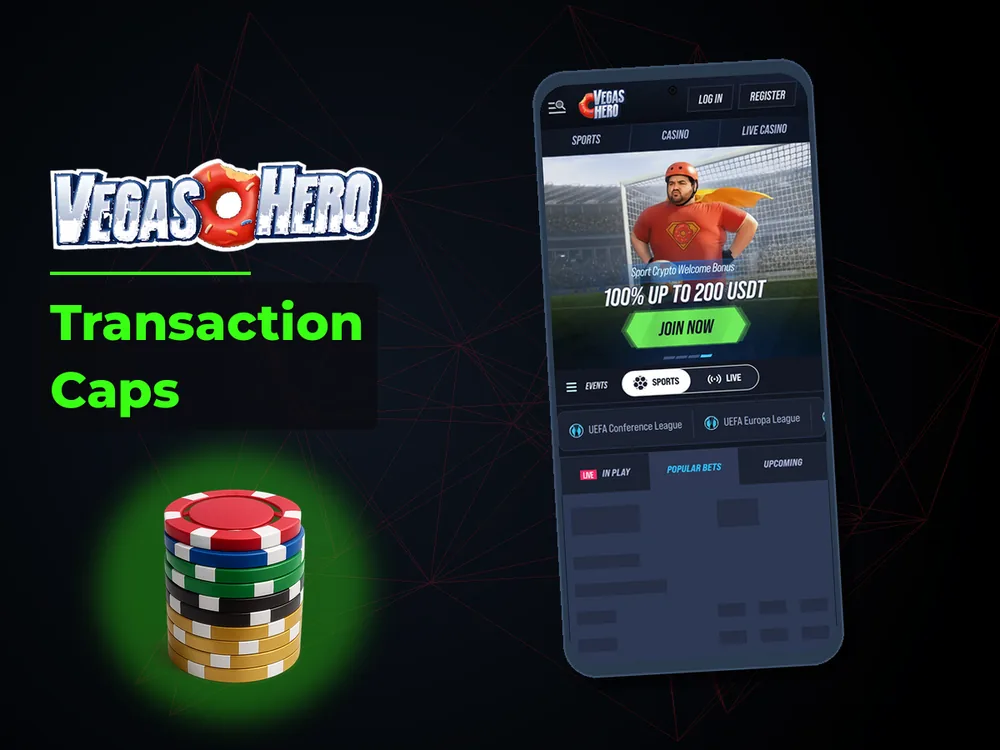 Vegas Hero - Transaction Caps