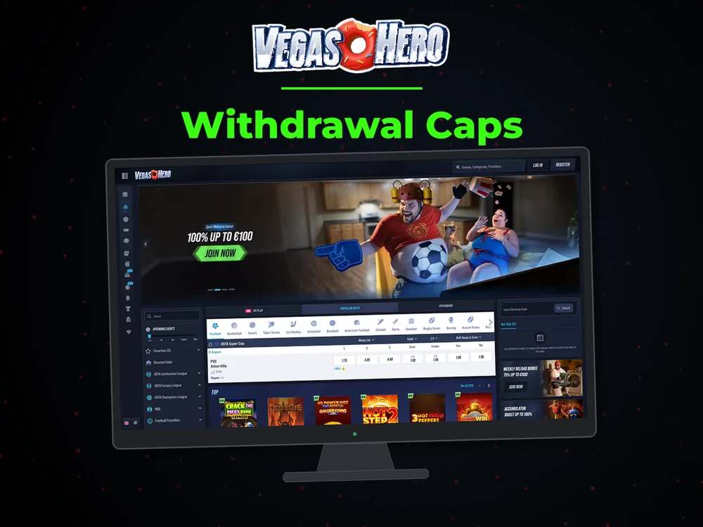 Vegas Hero - Withdrawal Caps