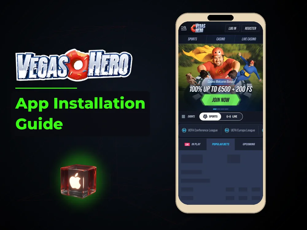 Vegas Hero - App Installation Guide