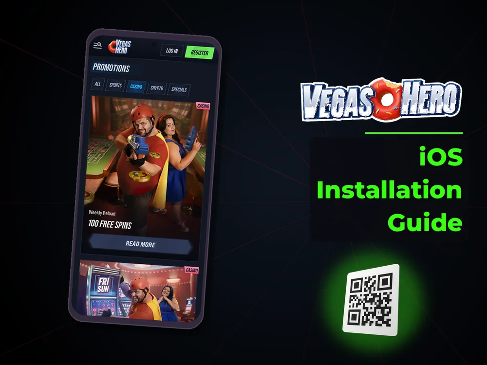 Vegas Hero - iOS Installation Guide