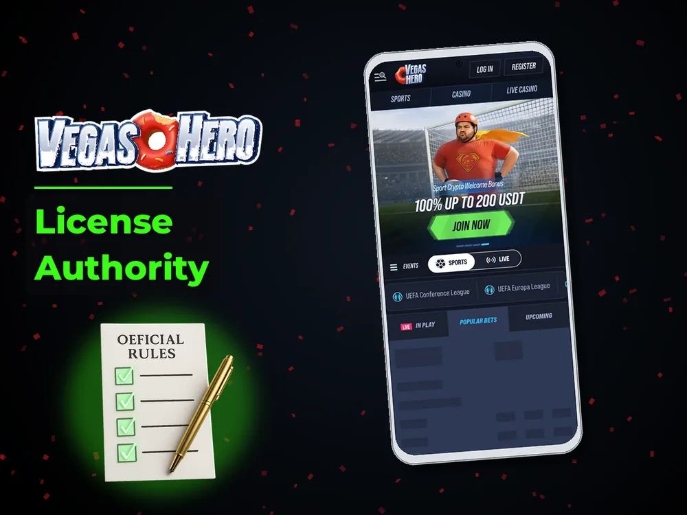 Vegas Hero - License Authority