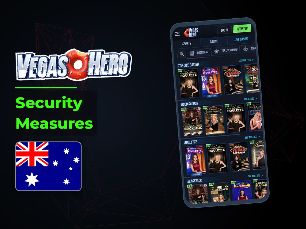 Vegas Hero - Security Measures