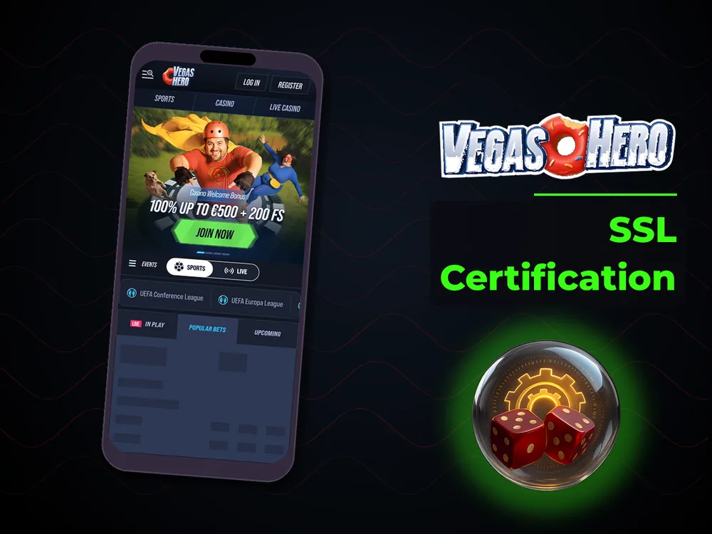 Vegas Hero - SSL Certification