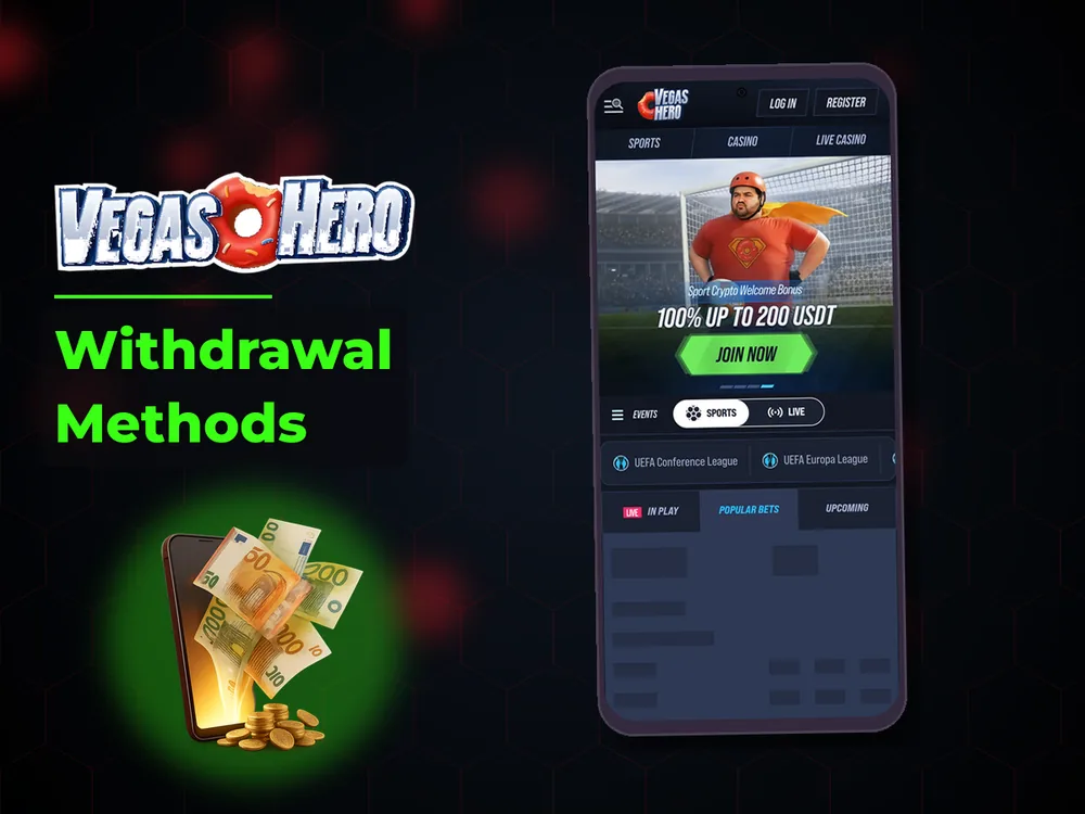 Vegas Hero - Withdrawal Methods