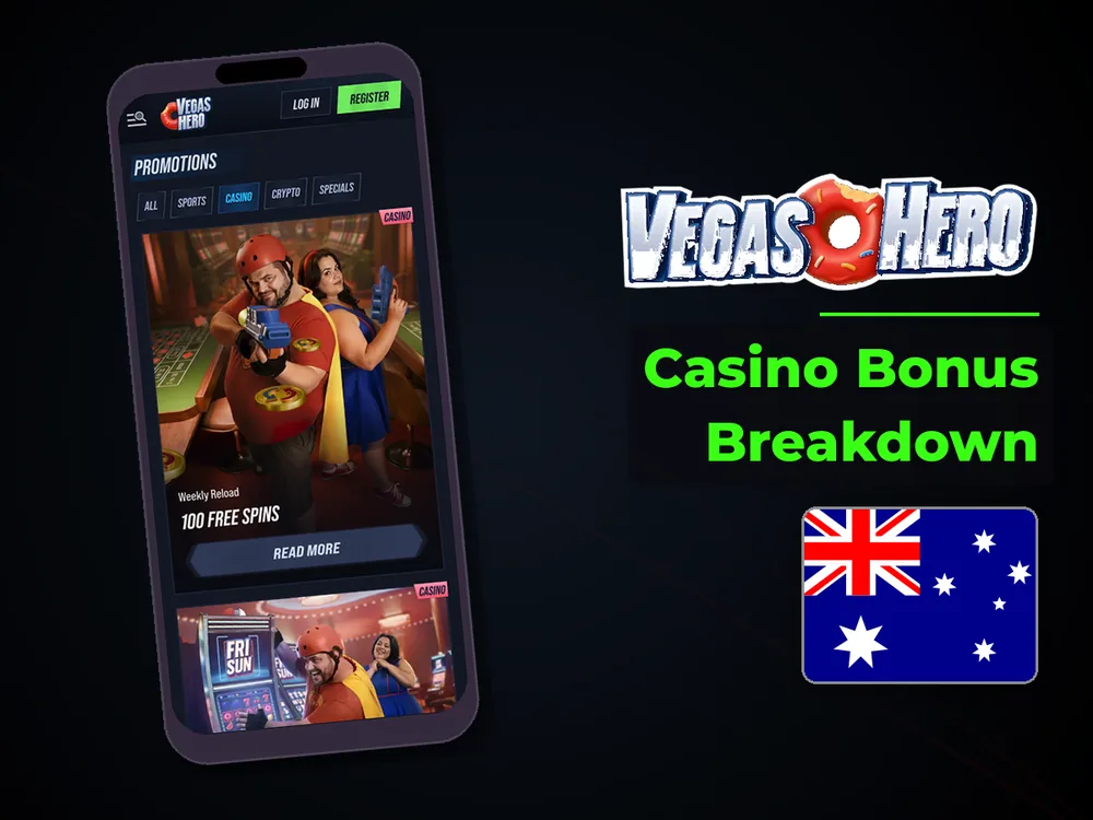 Vegas Hero - Casino Bonus Breakdown