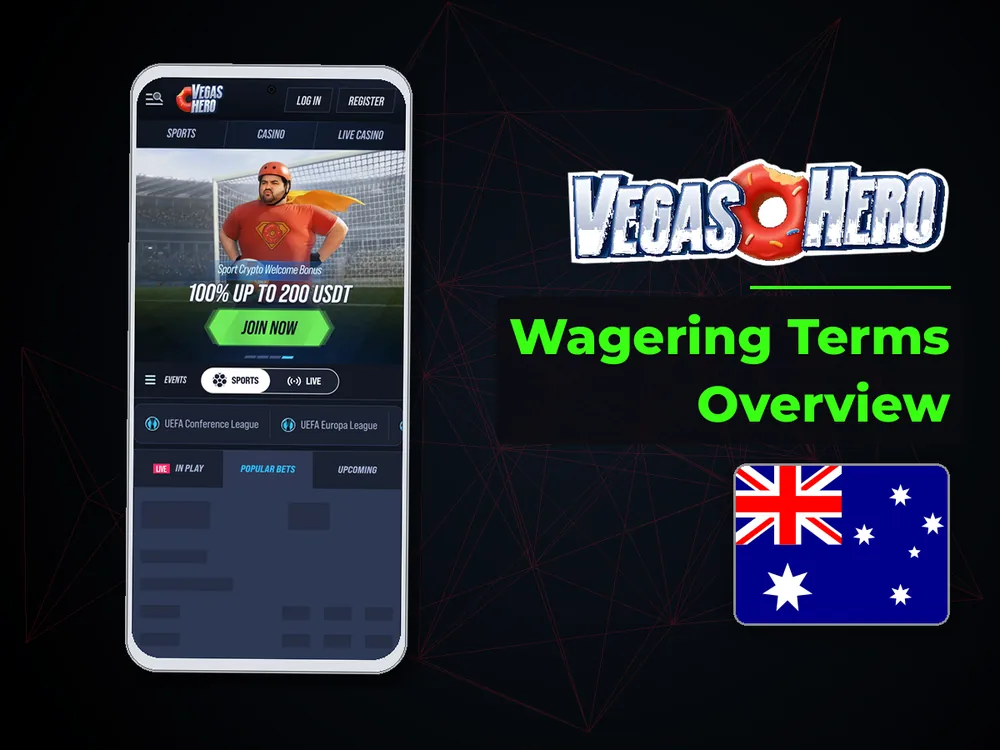 Vegas Hero - Wagering Terms Overview