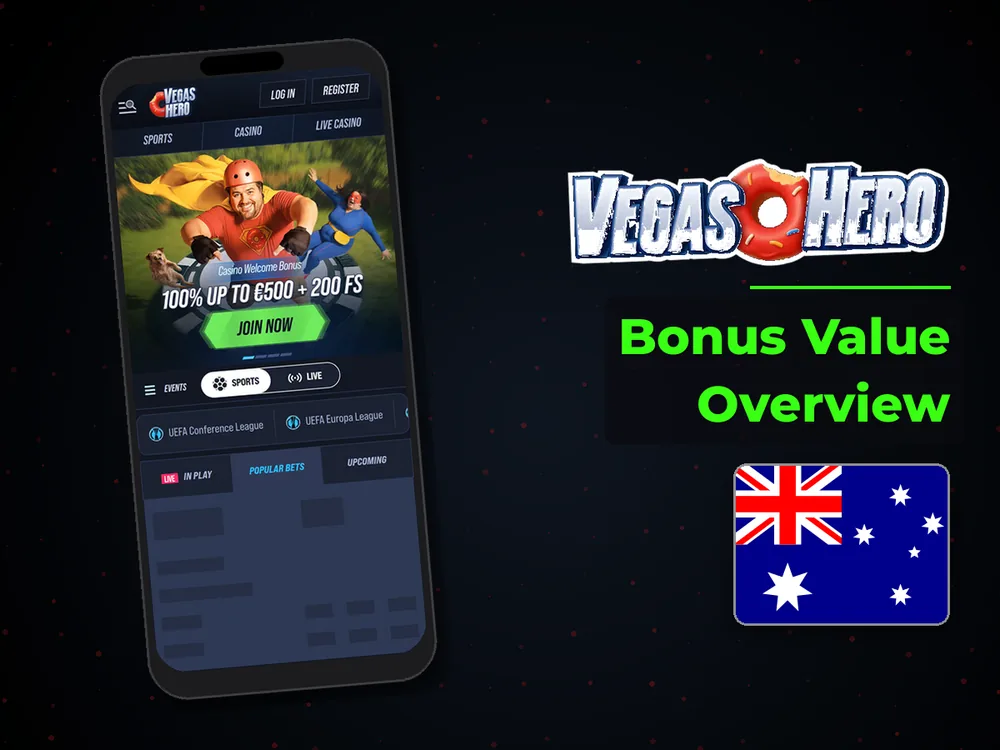 Vegas Hero - Bonus Value Overview