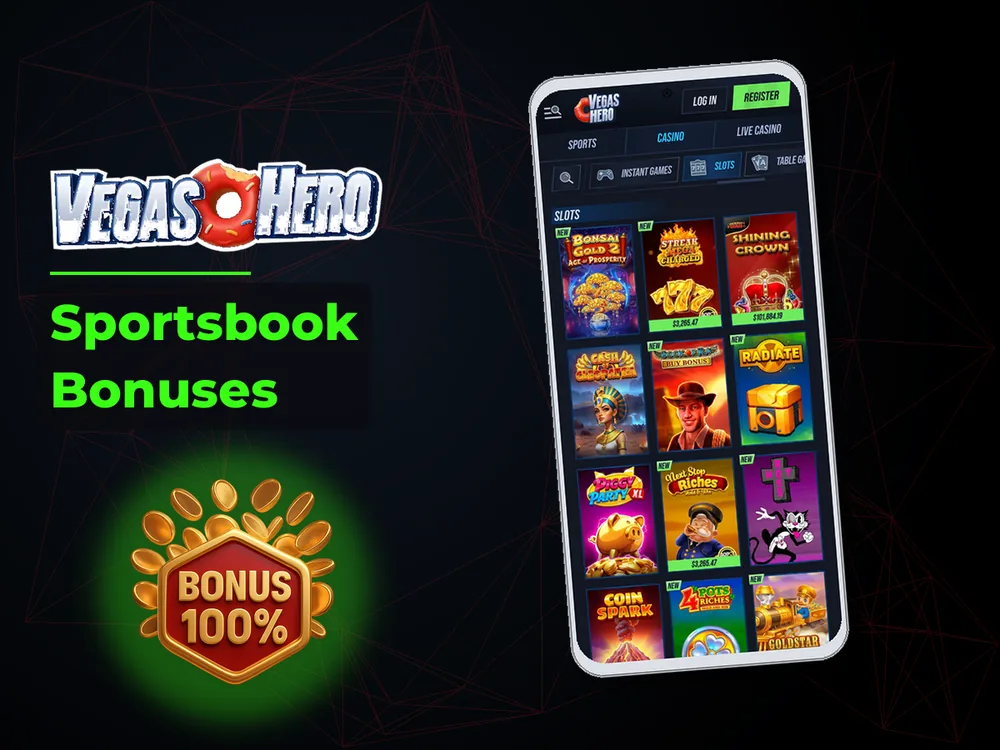 Vegas Hero - Sportsbook Bonuses