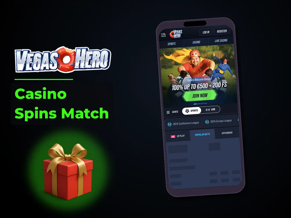 Vegas Hero - Casino Spins Match