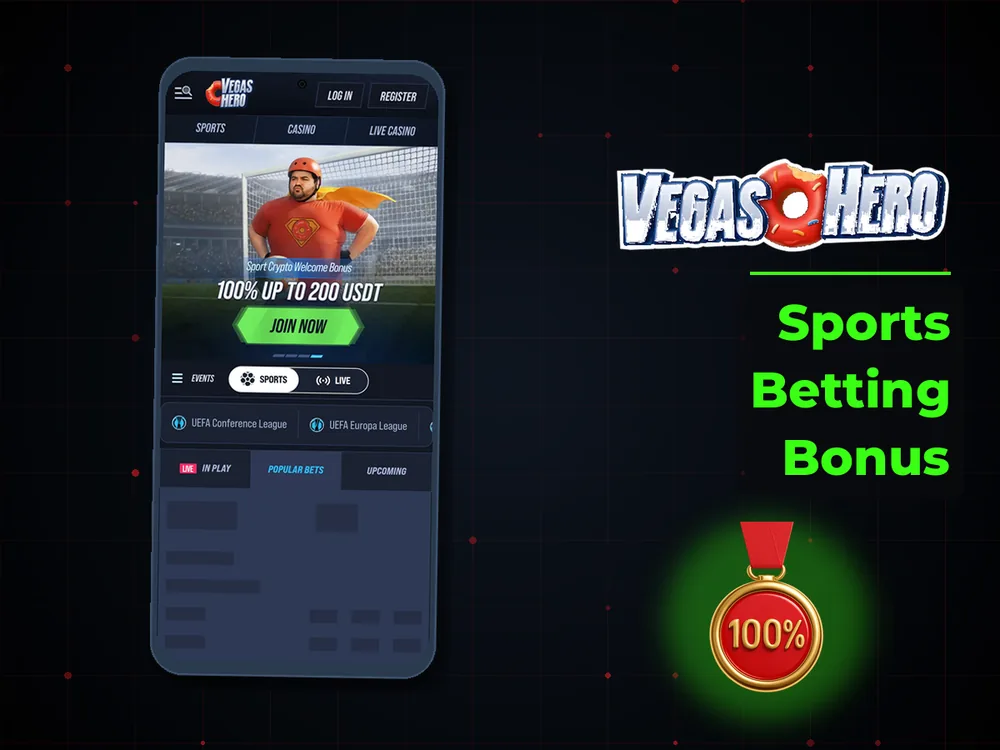 Vegas Hero - Sports Betting Bonus