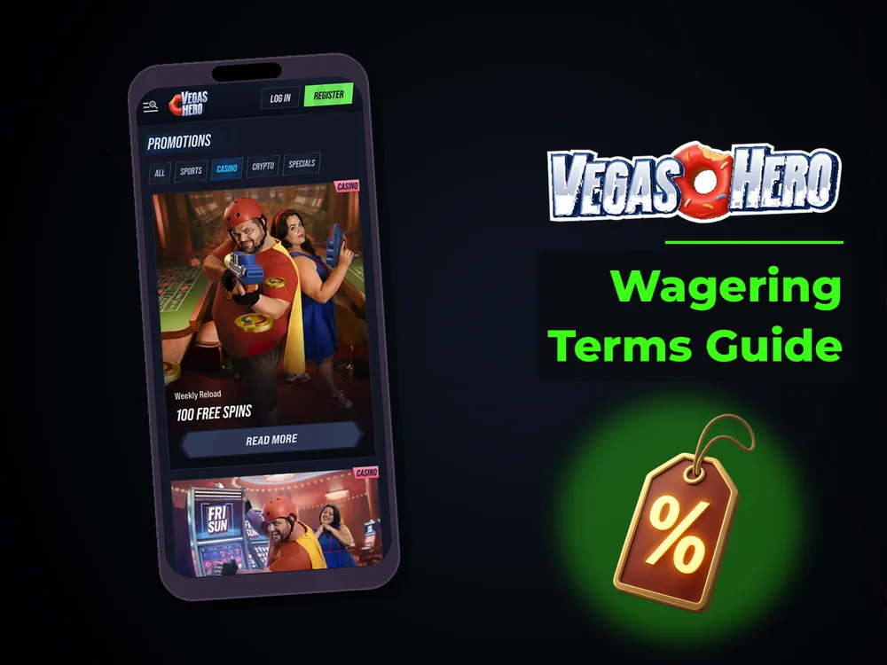Vegas Hero - Wagering Terms Guide