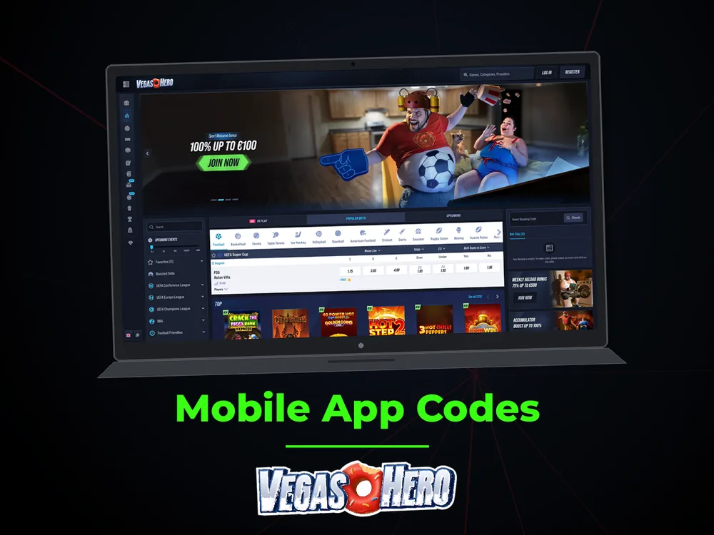 Vegas Hero - Mobile App Codes