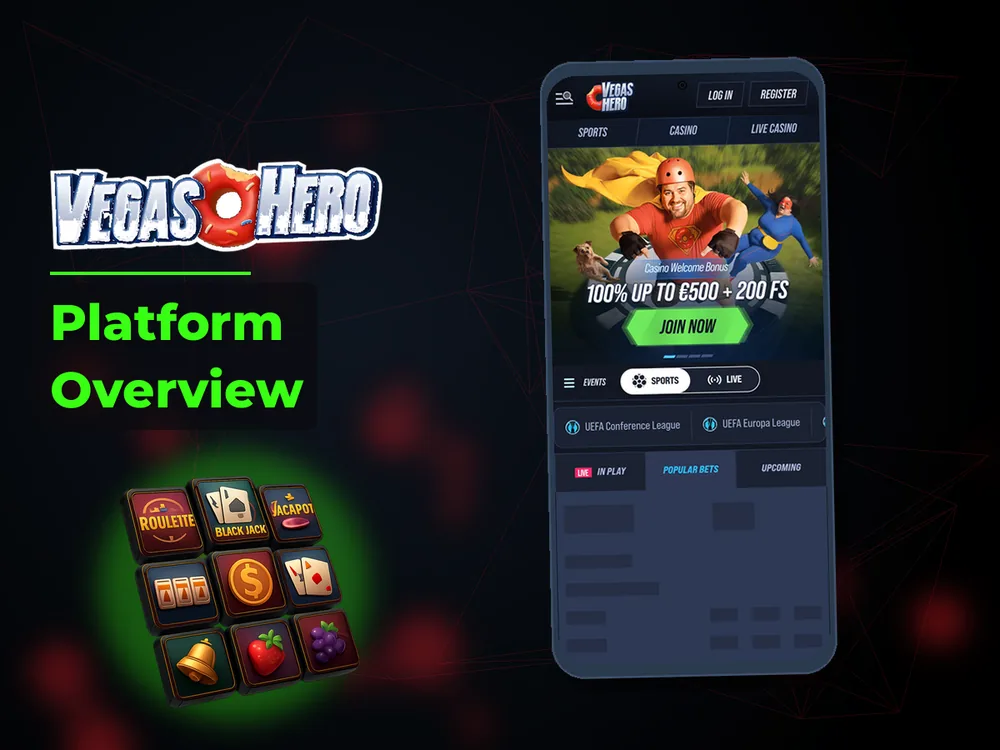 Vegas Hero - Platform Overview