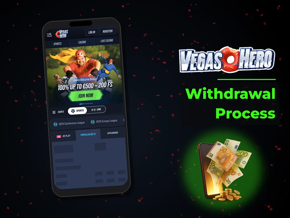 Vegas Hero - Withdrawal Process