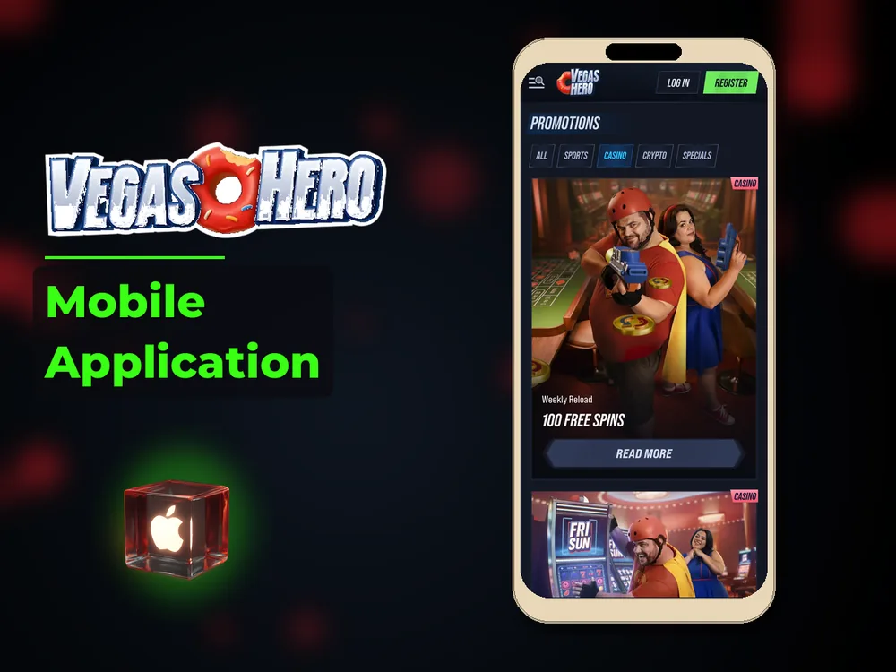 Vegas Hero - Mobile Application