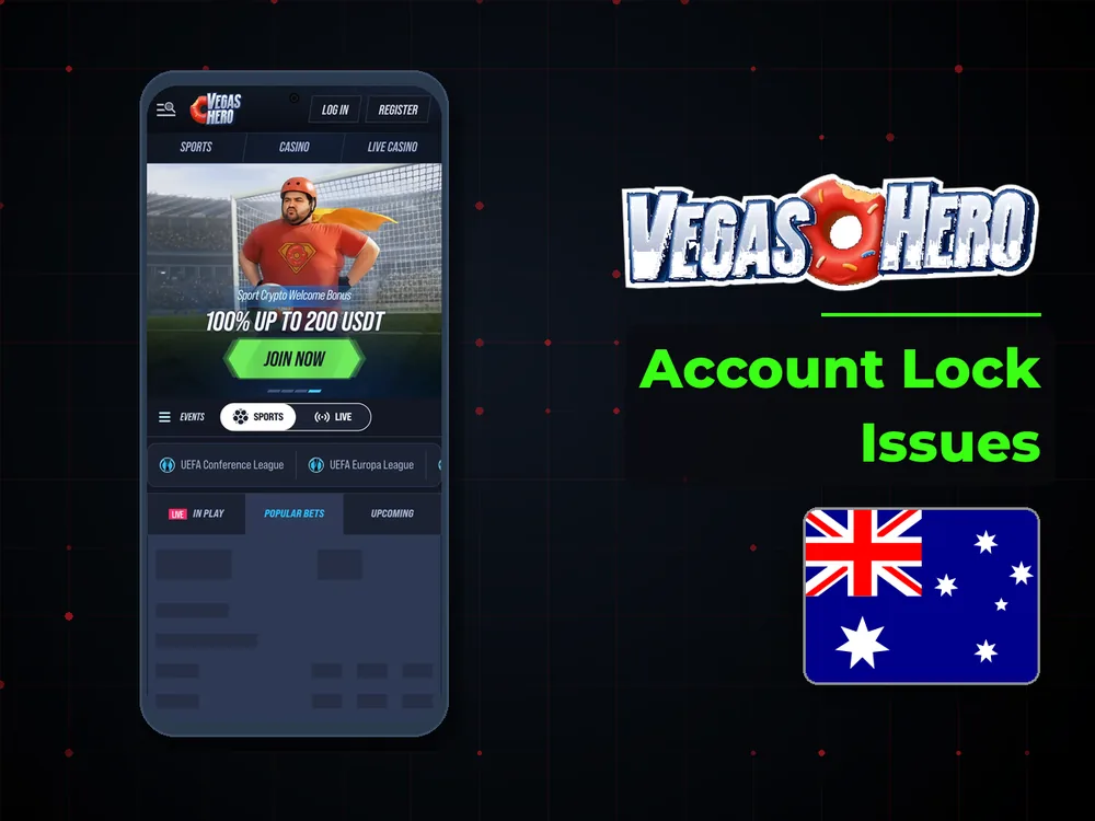 Vegas Hero - Account Lock Issues