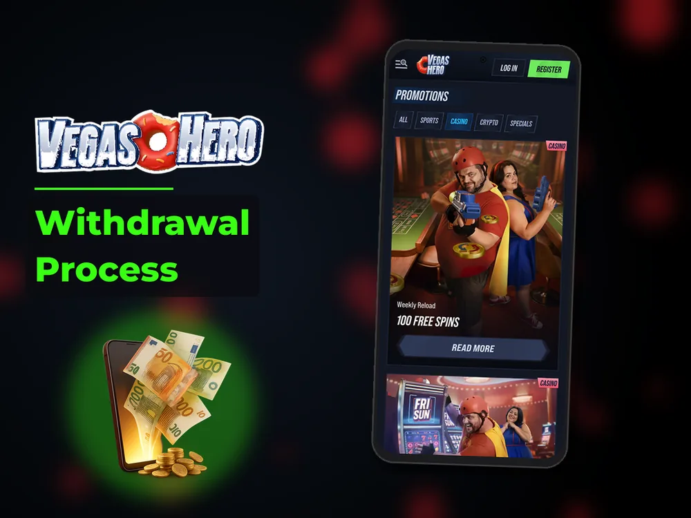 Vegas Hero - Withdrawal Process