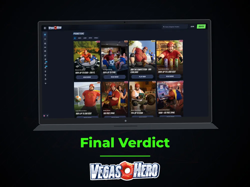 Vegas Hero - Final Verdict
