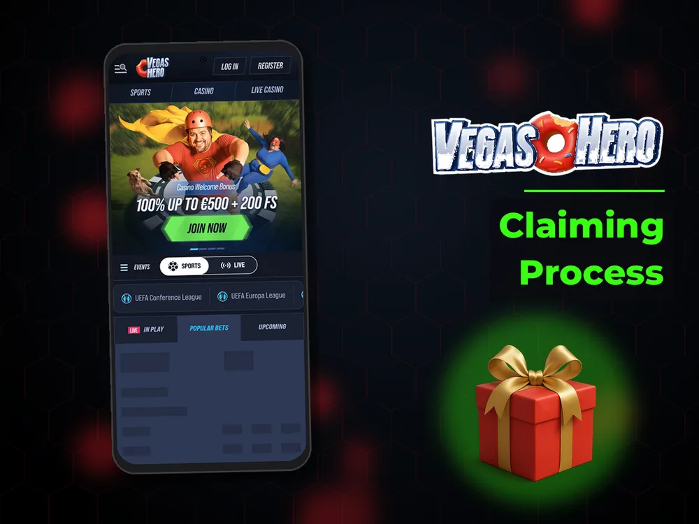 Vegas Hero - Claiming Process