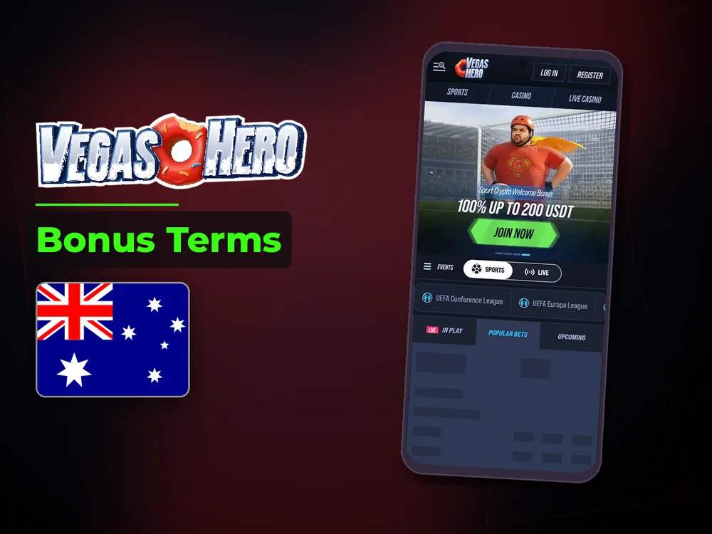Vegas Hero - Bonus Terms